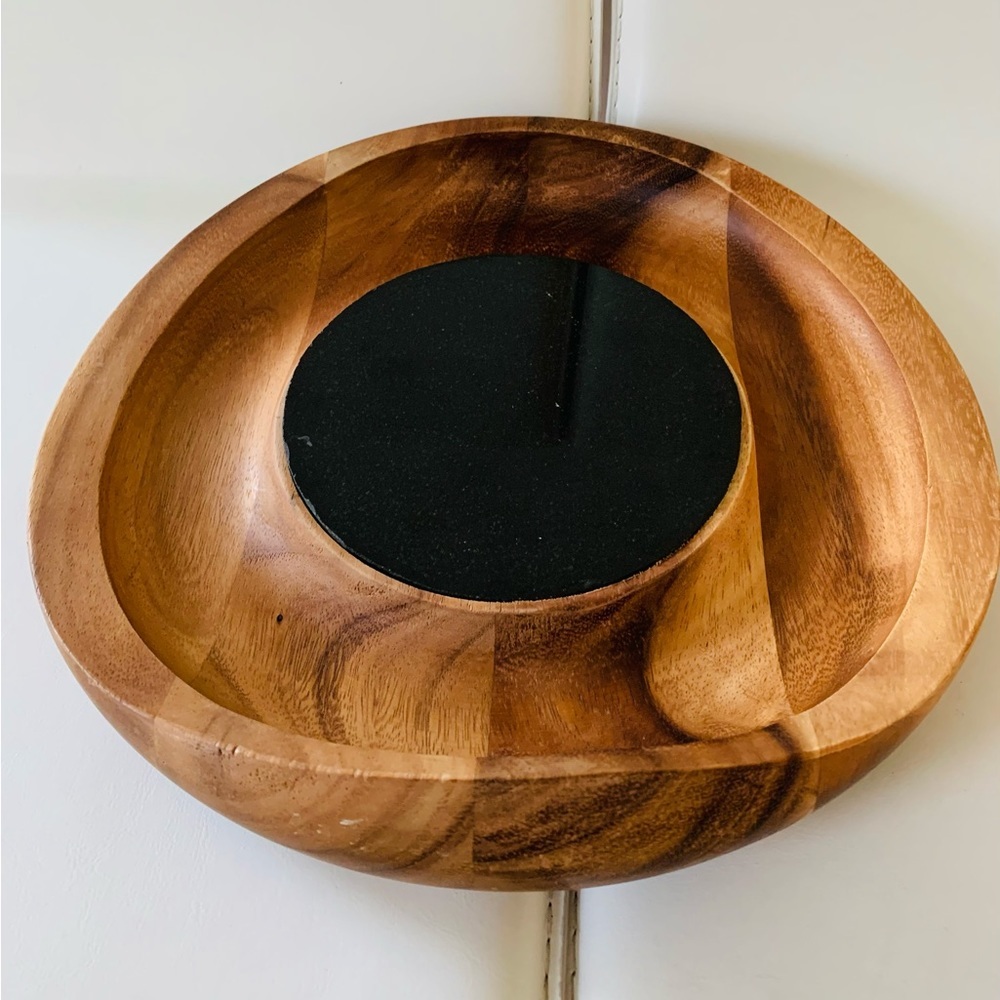 Nambe acacia wood cheese Board - Picture 2 of 8